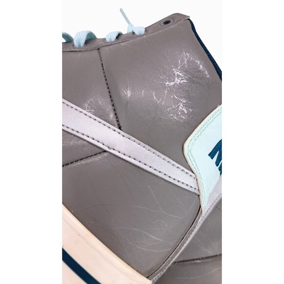 Nike Sweet Classic High Top Women Sneaker Shoe Gray Blue Size 10 354697-028 Teal - Picture 9 of 11